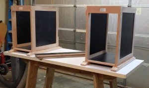 Assembled pedestals