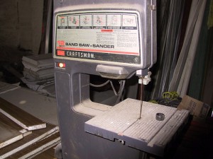 Sears 113.24331 12 Inch Band Saw Sander (not my photo; I pulled it off Google Images)