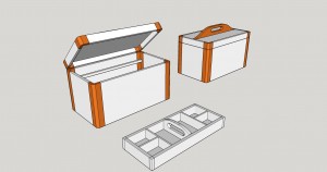 Plunder box design (SketchUp)