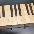 Piano-key Coat Rack